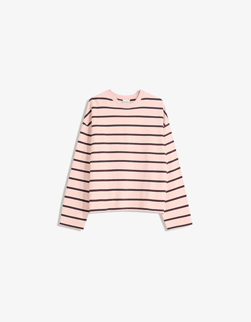 Striped jumper-Pink