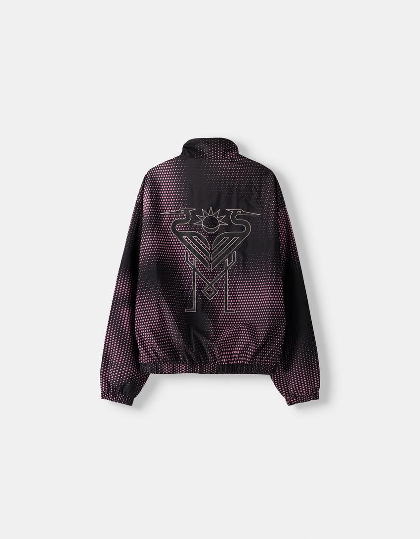 جاكيت إنتر ميامي سي اف بسحاب-زهري-7