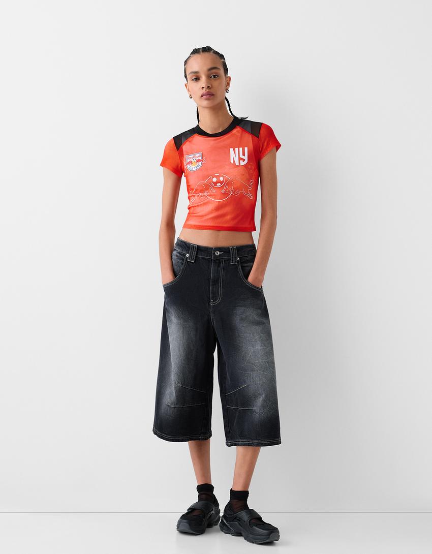 تيشرت كروب نيويورك ريد بولز بأحجار راين-زهري-1