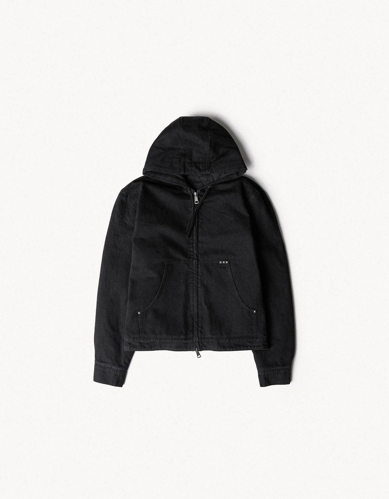 Hooded jacket ARIES X BERSHKA — Black