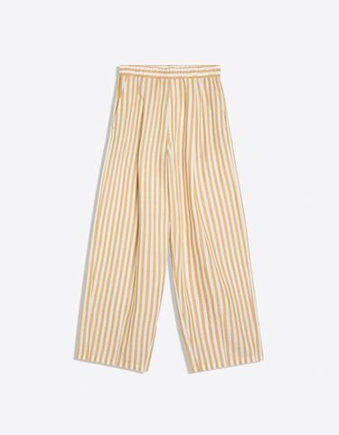 Super baggy pyjama-style trousers — Camel 6