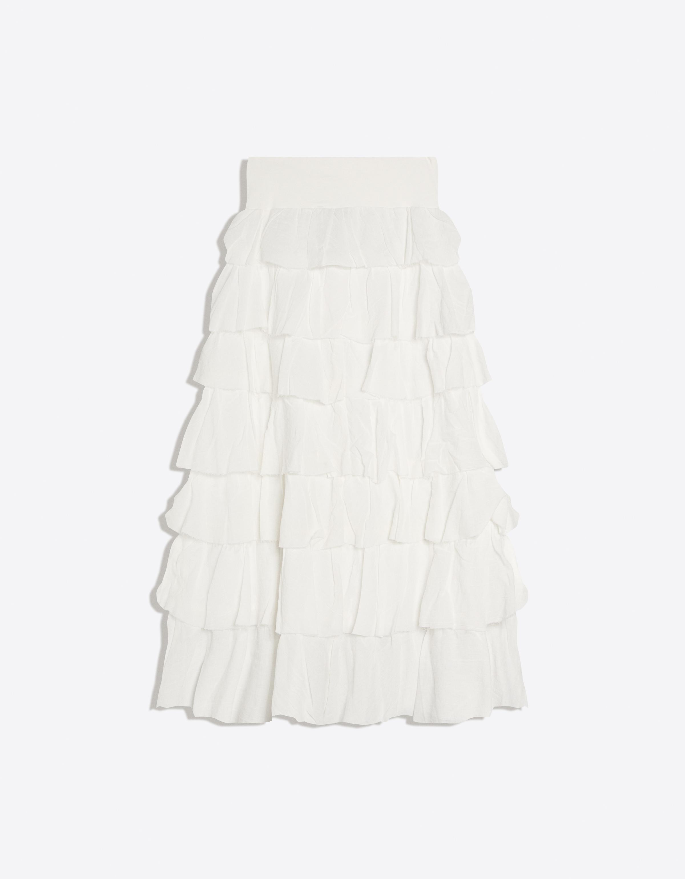 Volanlı rustik midi etek - Görsel 27