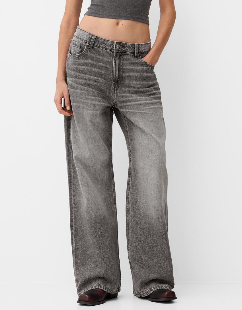 Baggy jeans-Dark grey-3