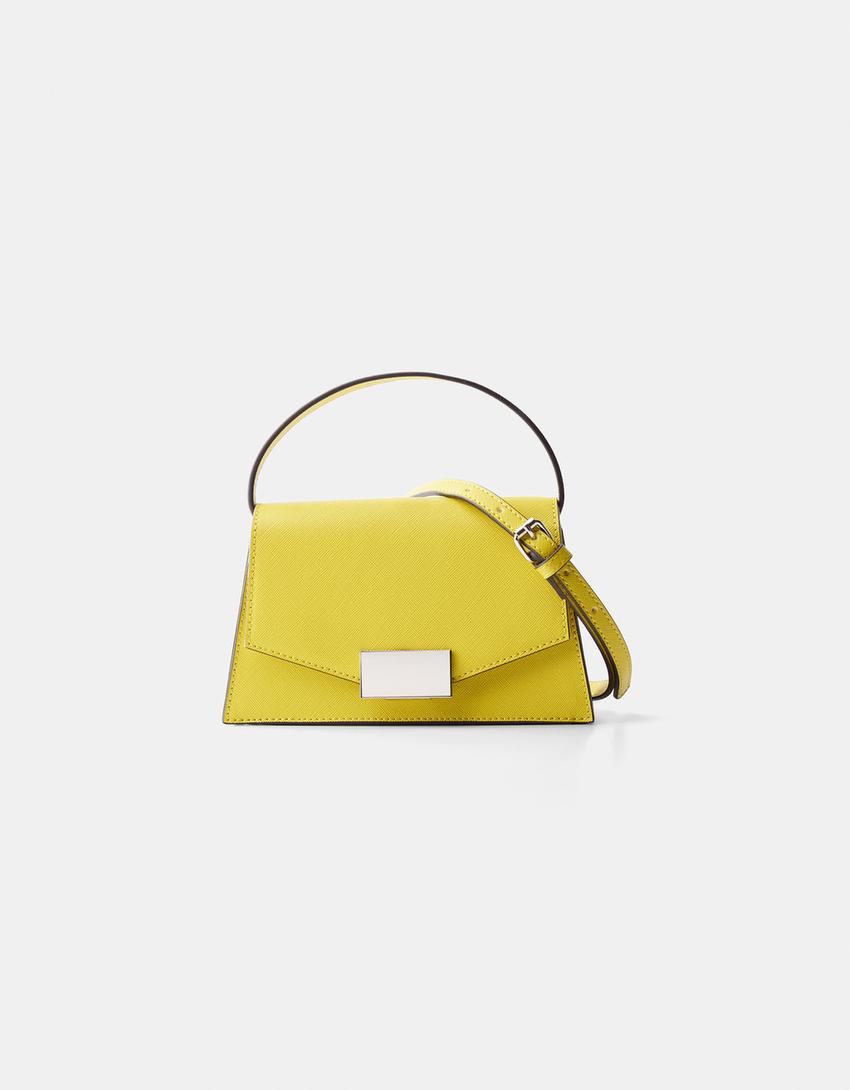 Rigid minaudière-Lime-4