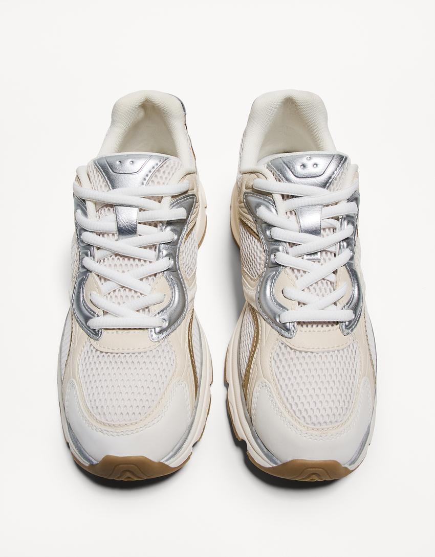Multi-piece sneakers-Multicolored