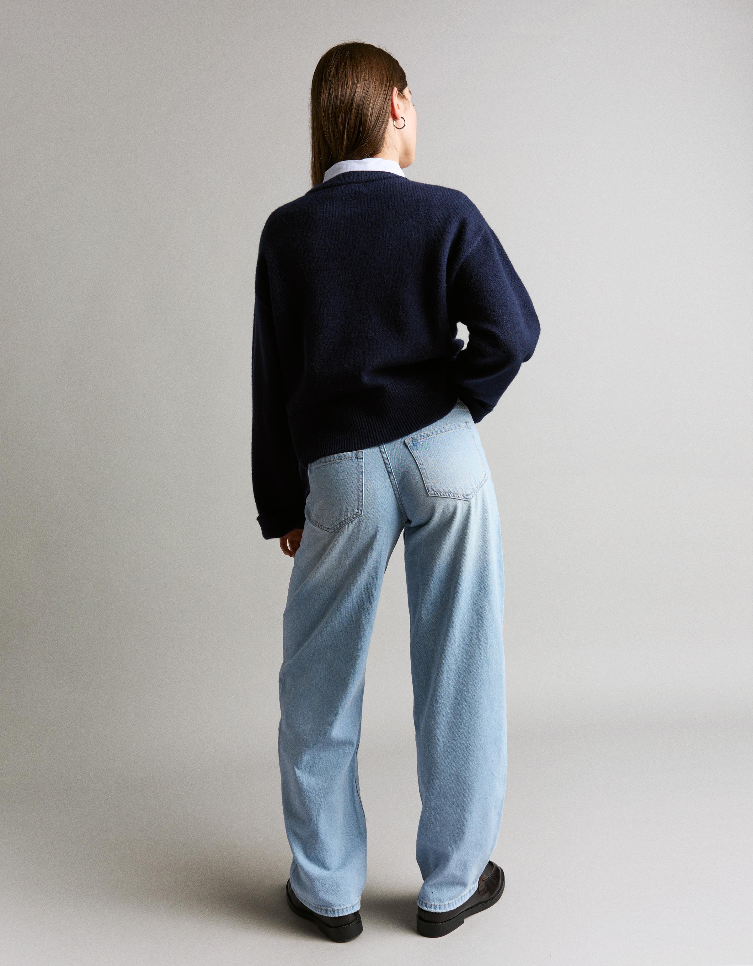 Düşük bel baggy barrel fit jean - Görsel 147