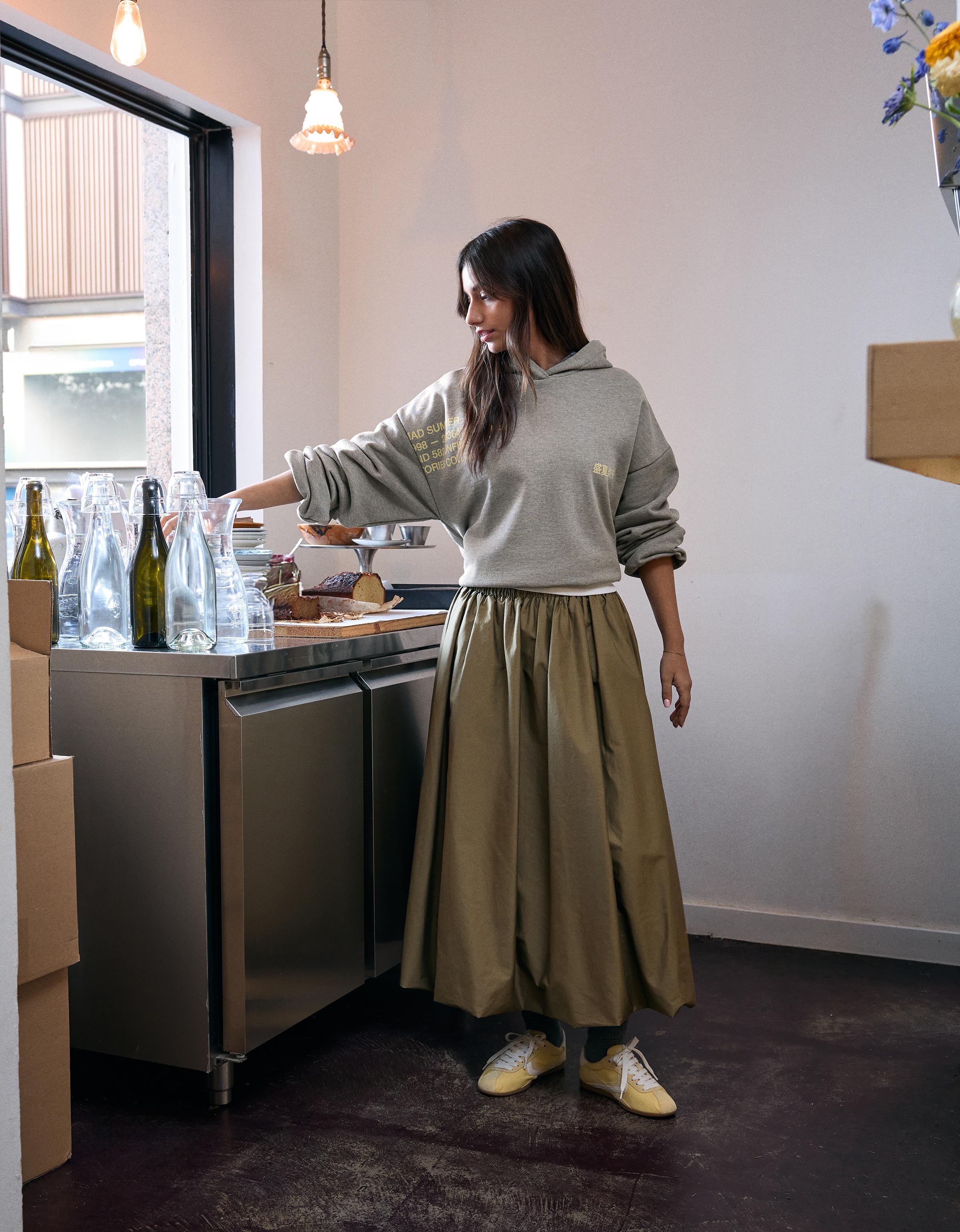 Balon midi etek - Görsel 63