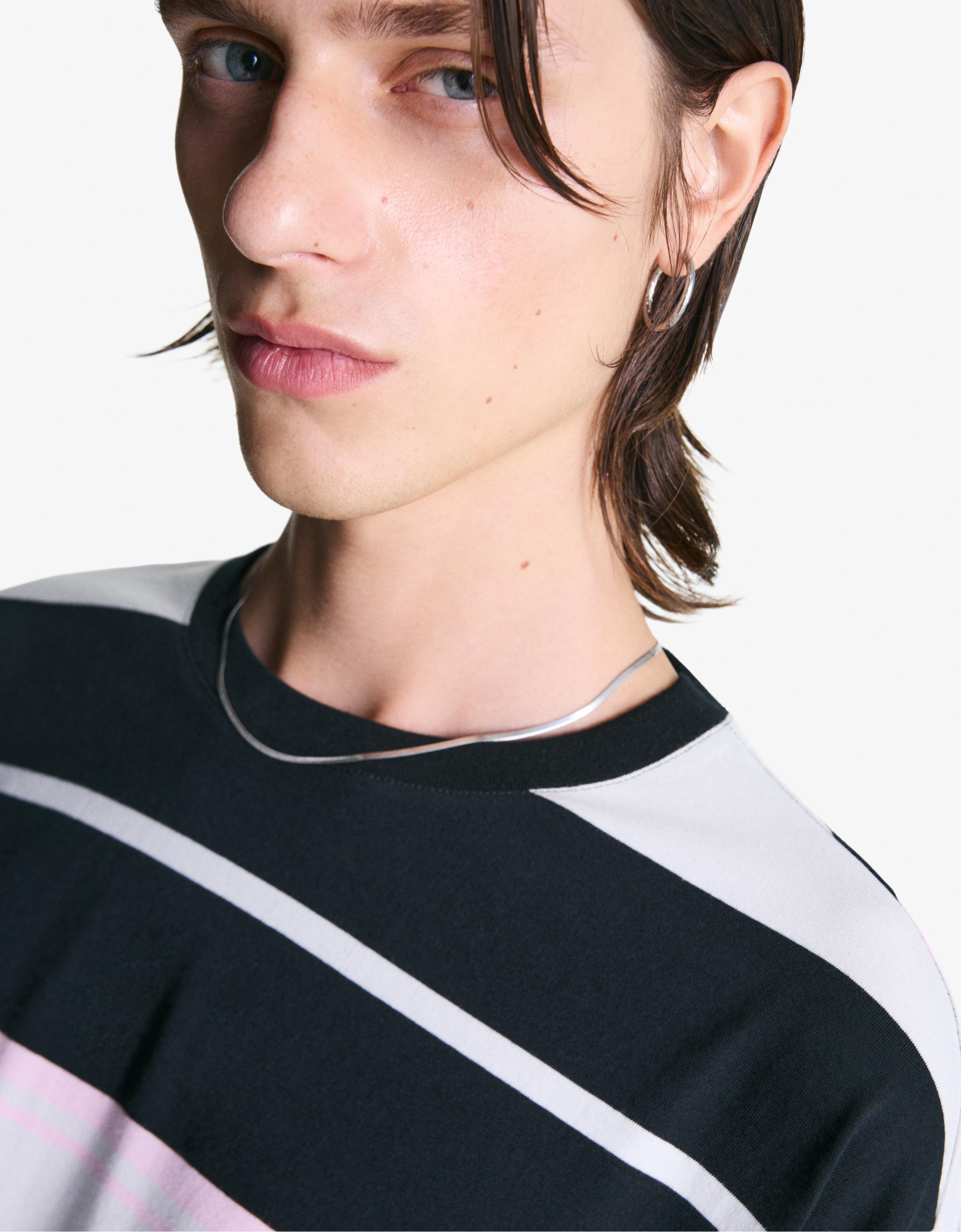 Bershka Stahlkette Herren Silber