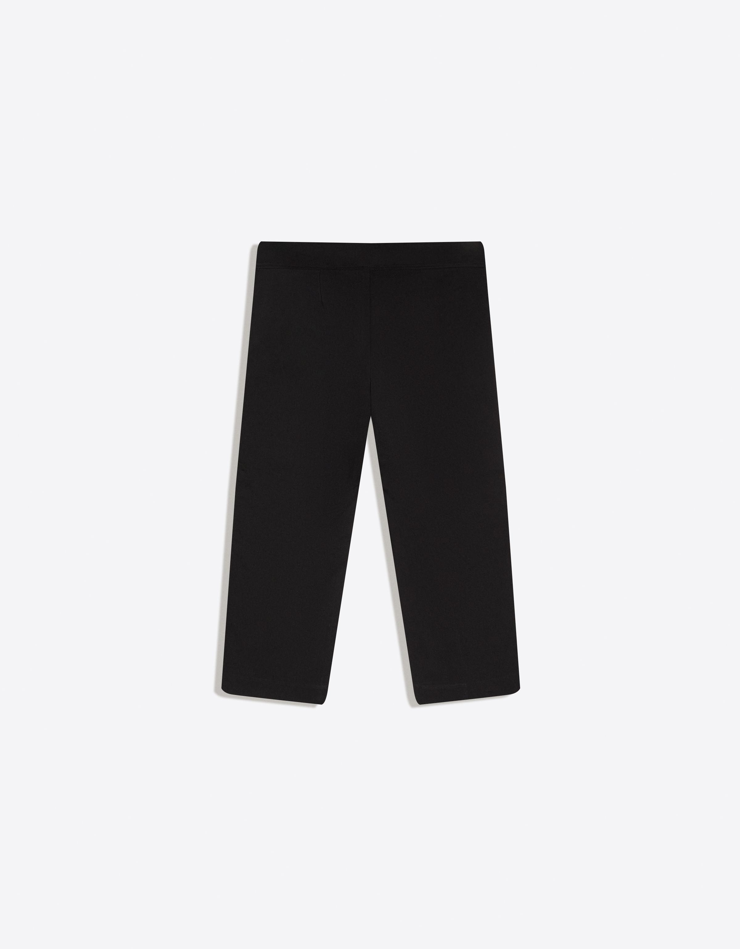 Bershka Paçası yırtmaçlı kapri pantolon görsel 2