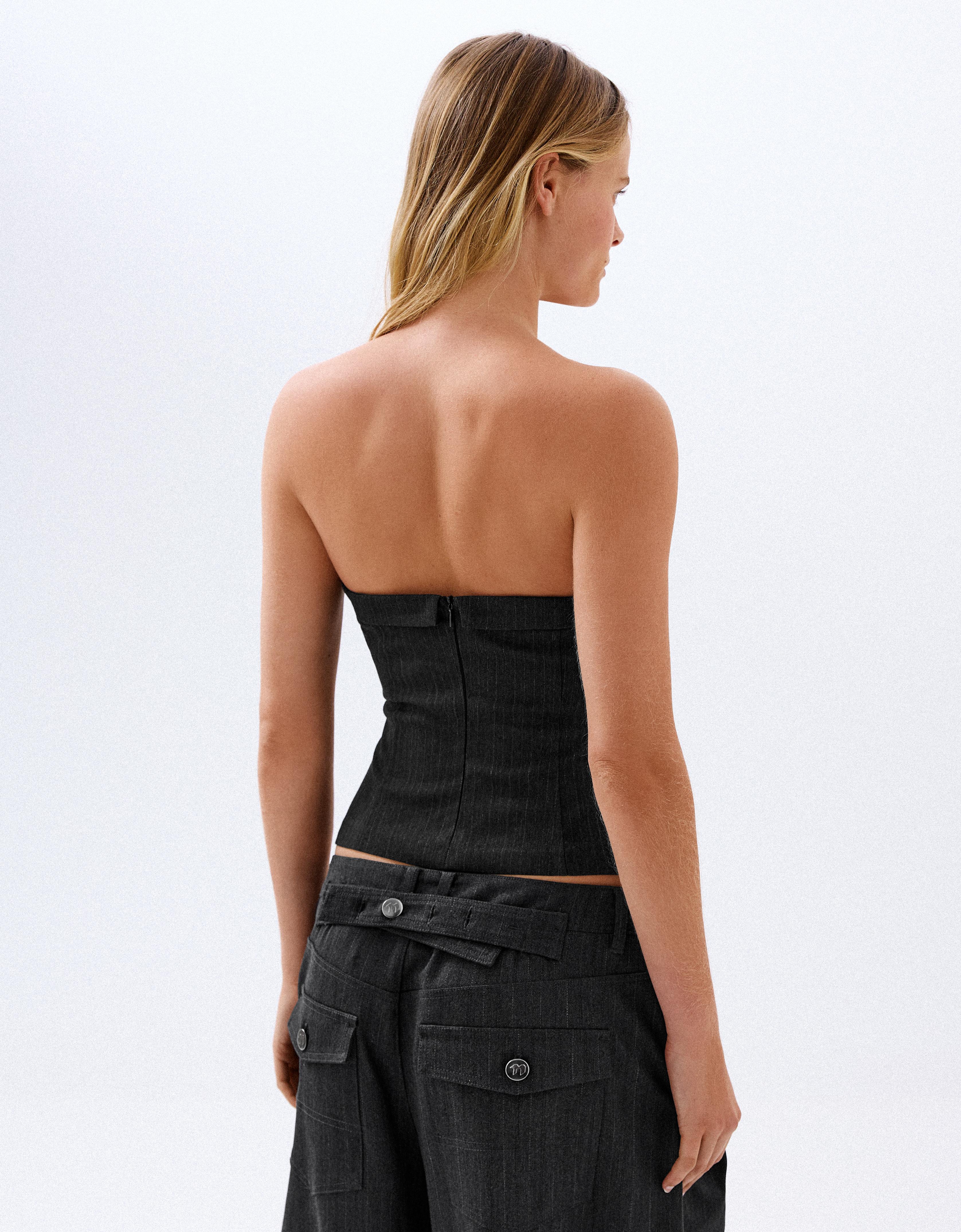 Bandeau top — Dark grey