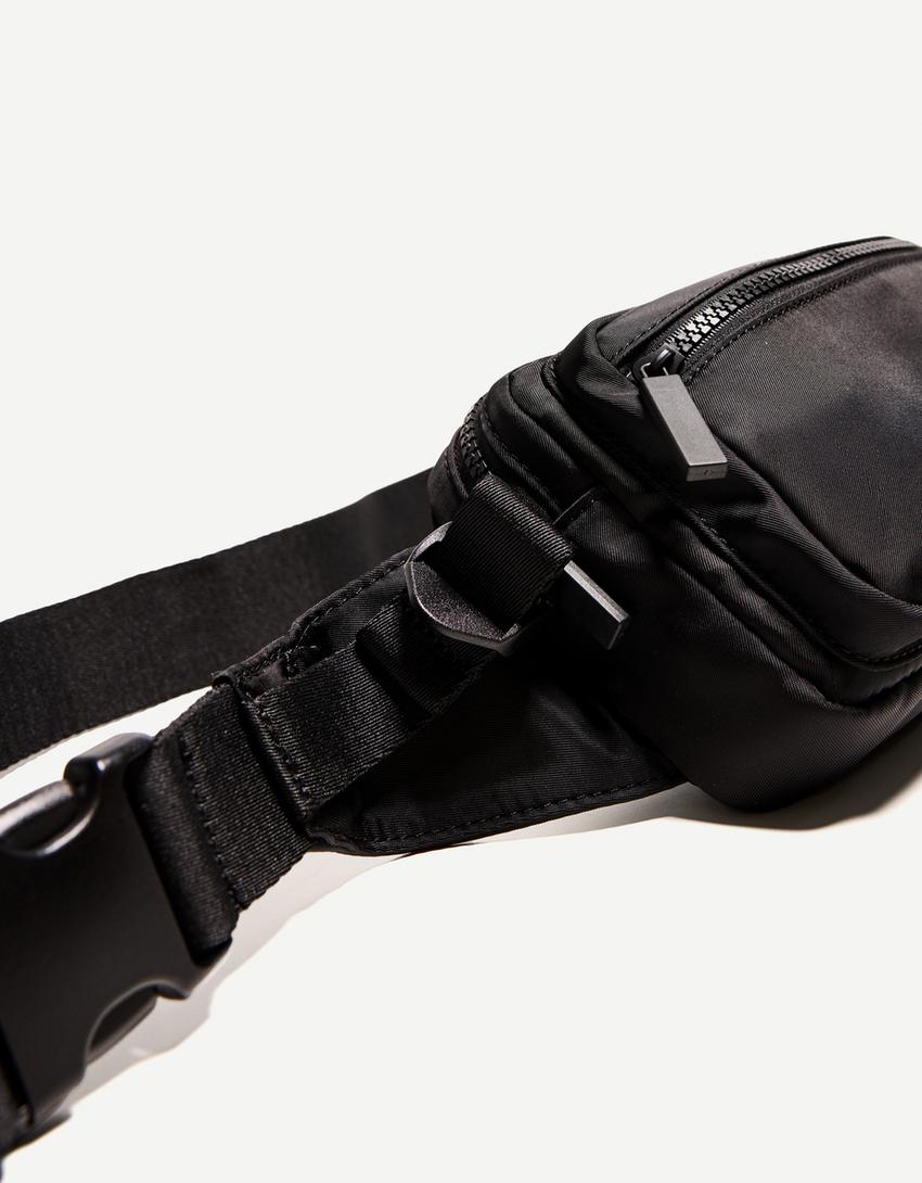 Gürteltasche aus Funktionsstoff-Schwarz-1
