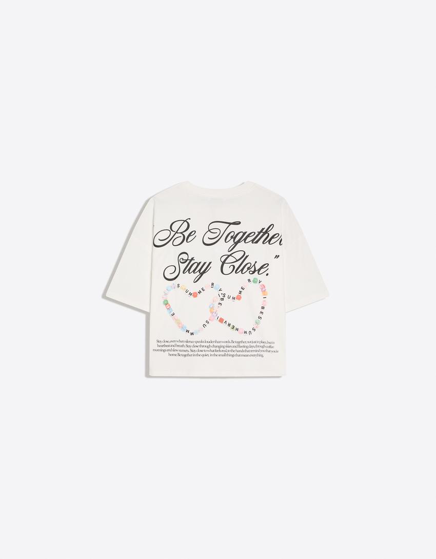 Short sleeve T-shirt-Off white