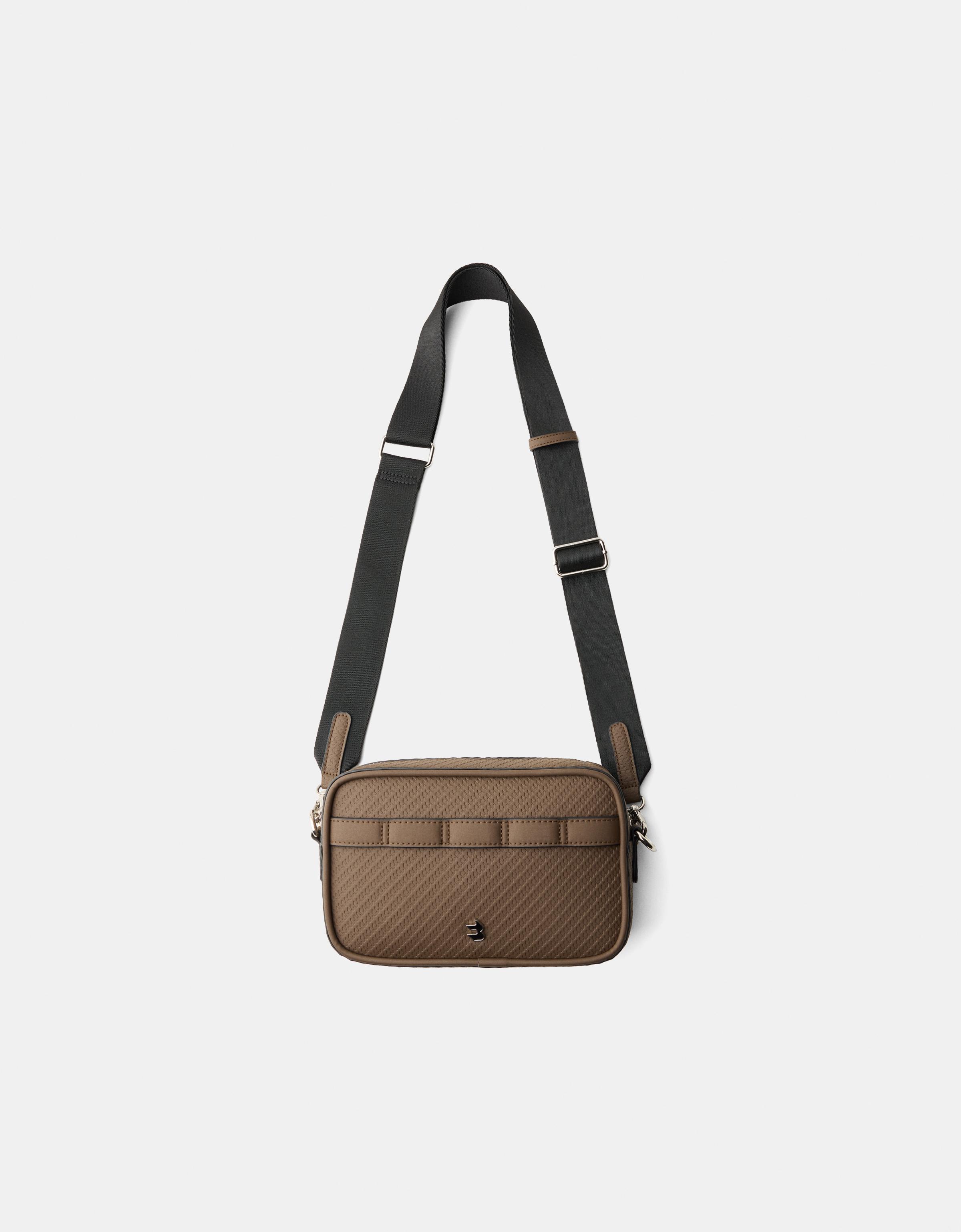 Bershka Crossbody-Tasche Herren Khaki