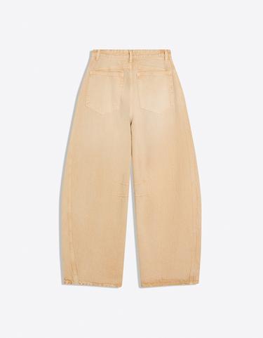 Barrel leg jeans — Camel 6