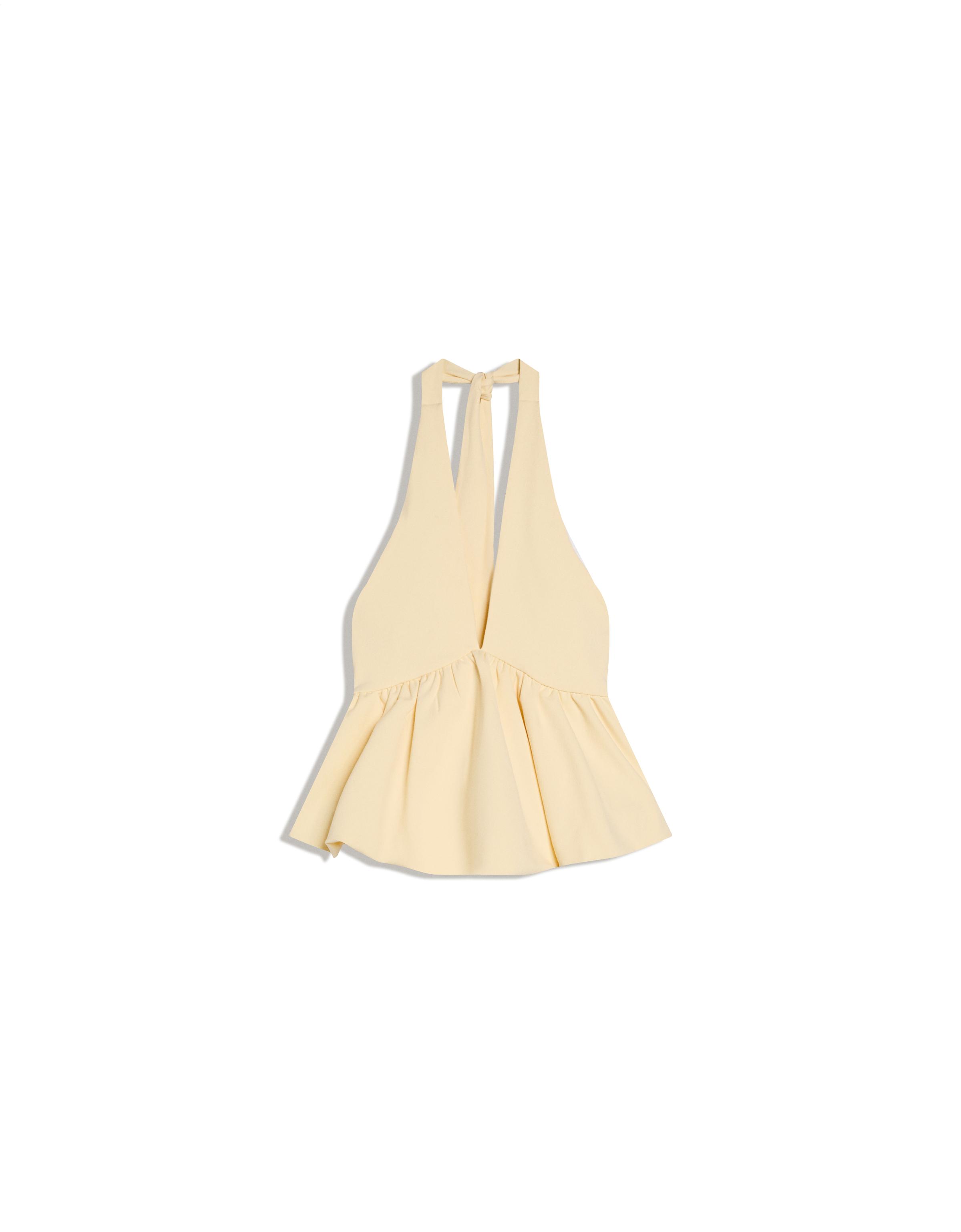 Balon efektli halter top - Görsel 81