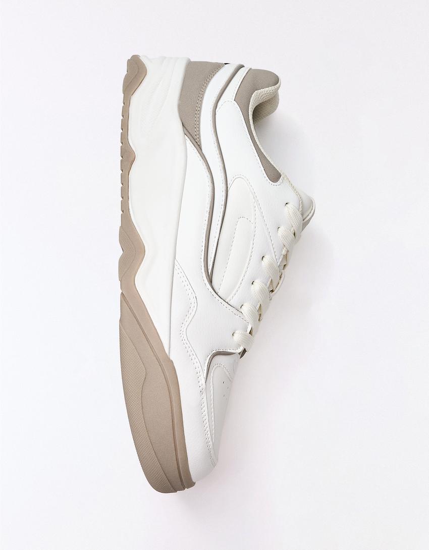 Объемные кроссовки Street-Белый