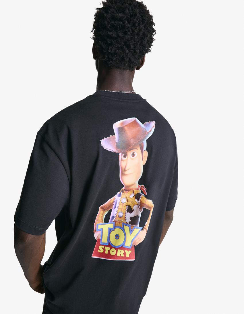 Toy Story kısa kollu tişört-Koyu gri-2