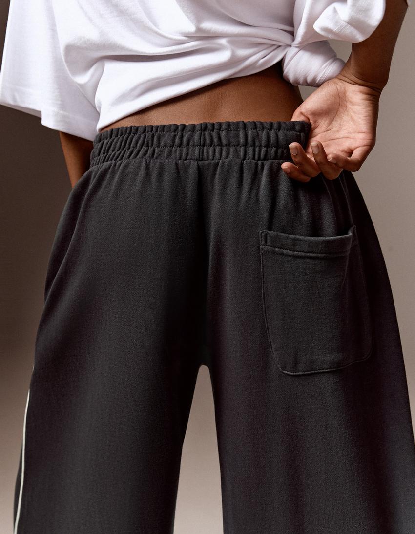 Dancer plush joggers-Grey