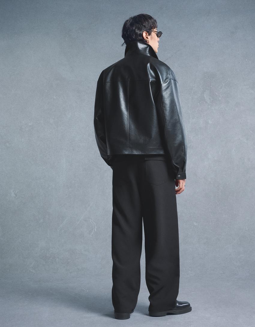 Pantalon super baggy tailoring-Noir