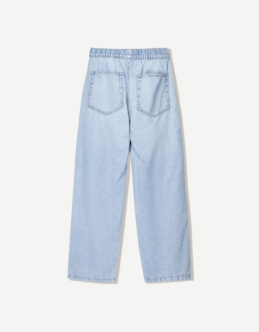Jogger jeans-Light blue