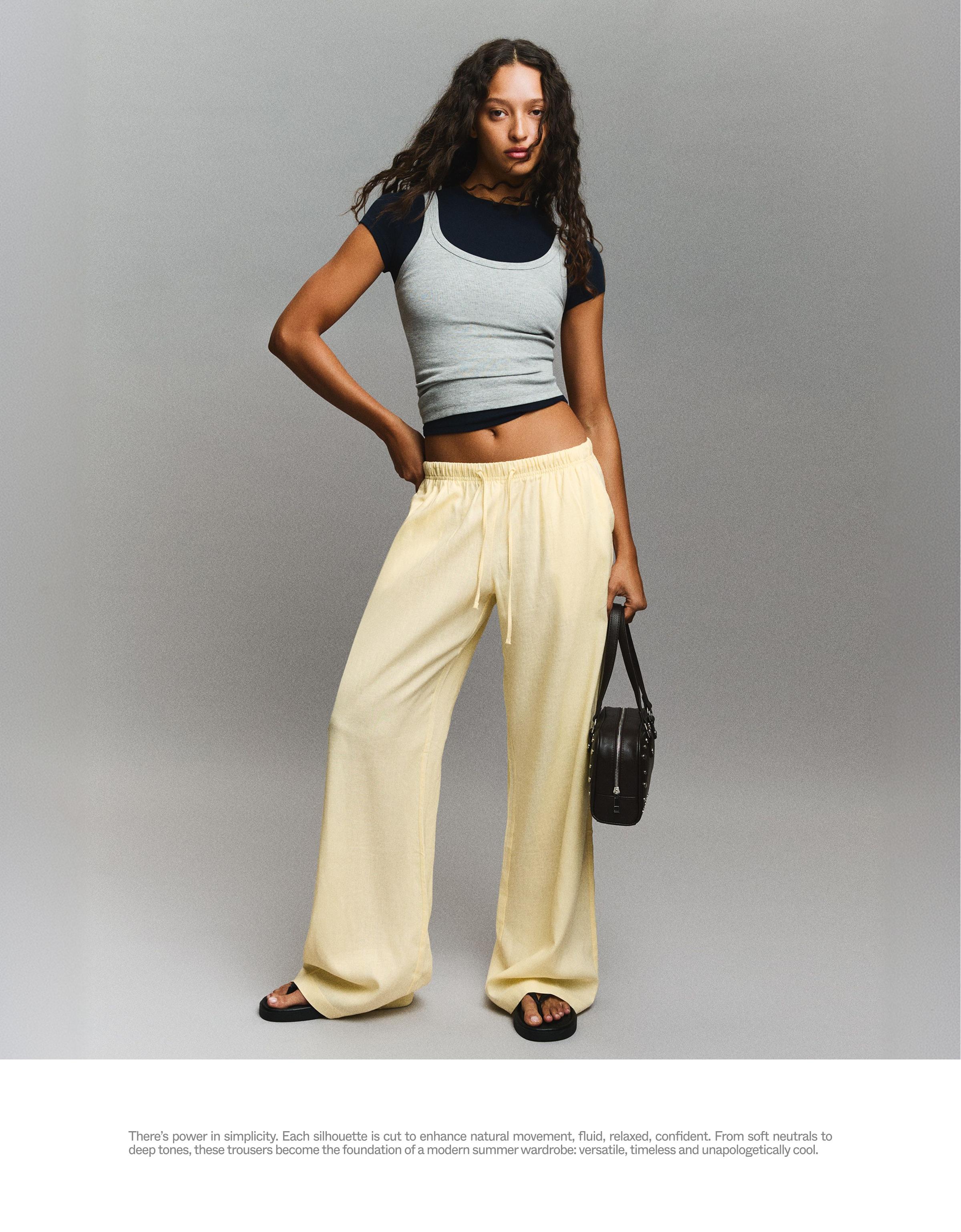 Beli lastikli pantolon - Görsel 220