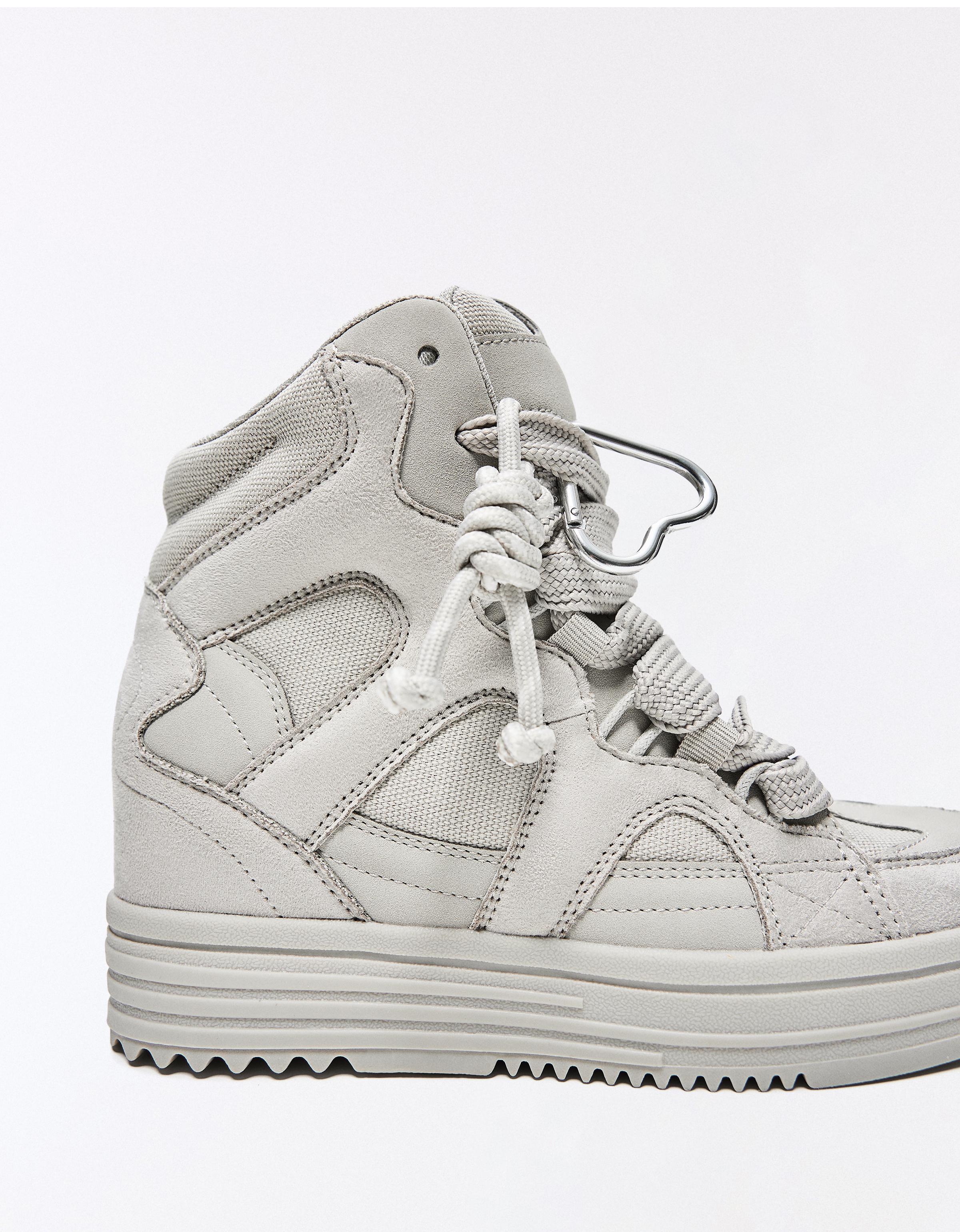 CHARM high-top trainers — Grey