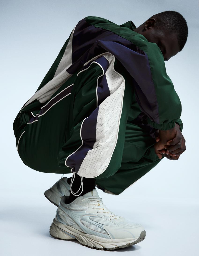 Pantalón superbaggy técnico sport-Verde