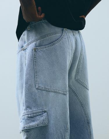 Cargo neobarrel jeans — Light blue 4