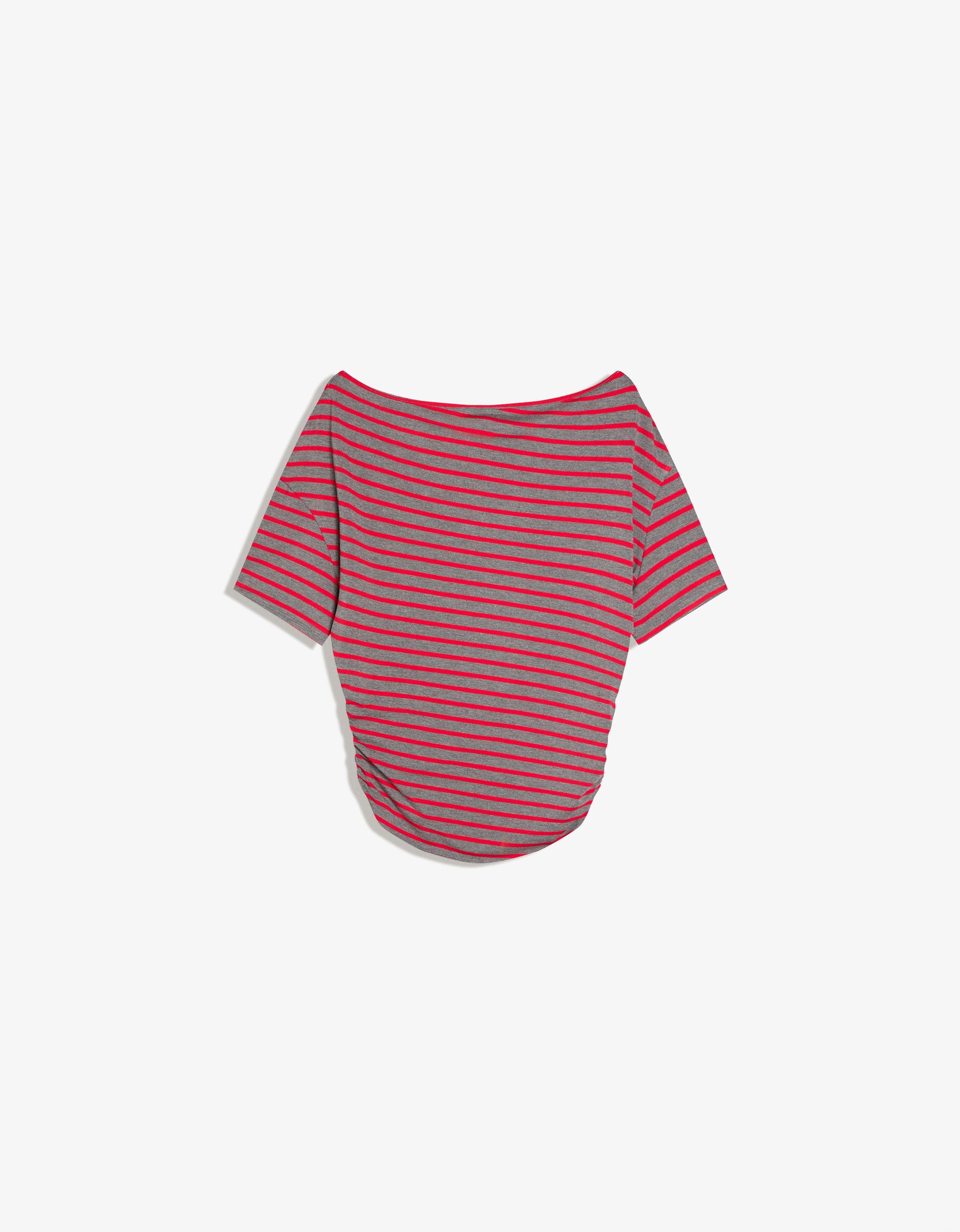 Asimetrik kısa kollu tişört - Görsel 120