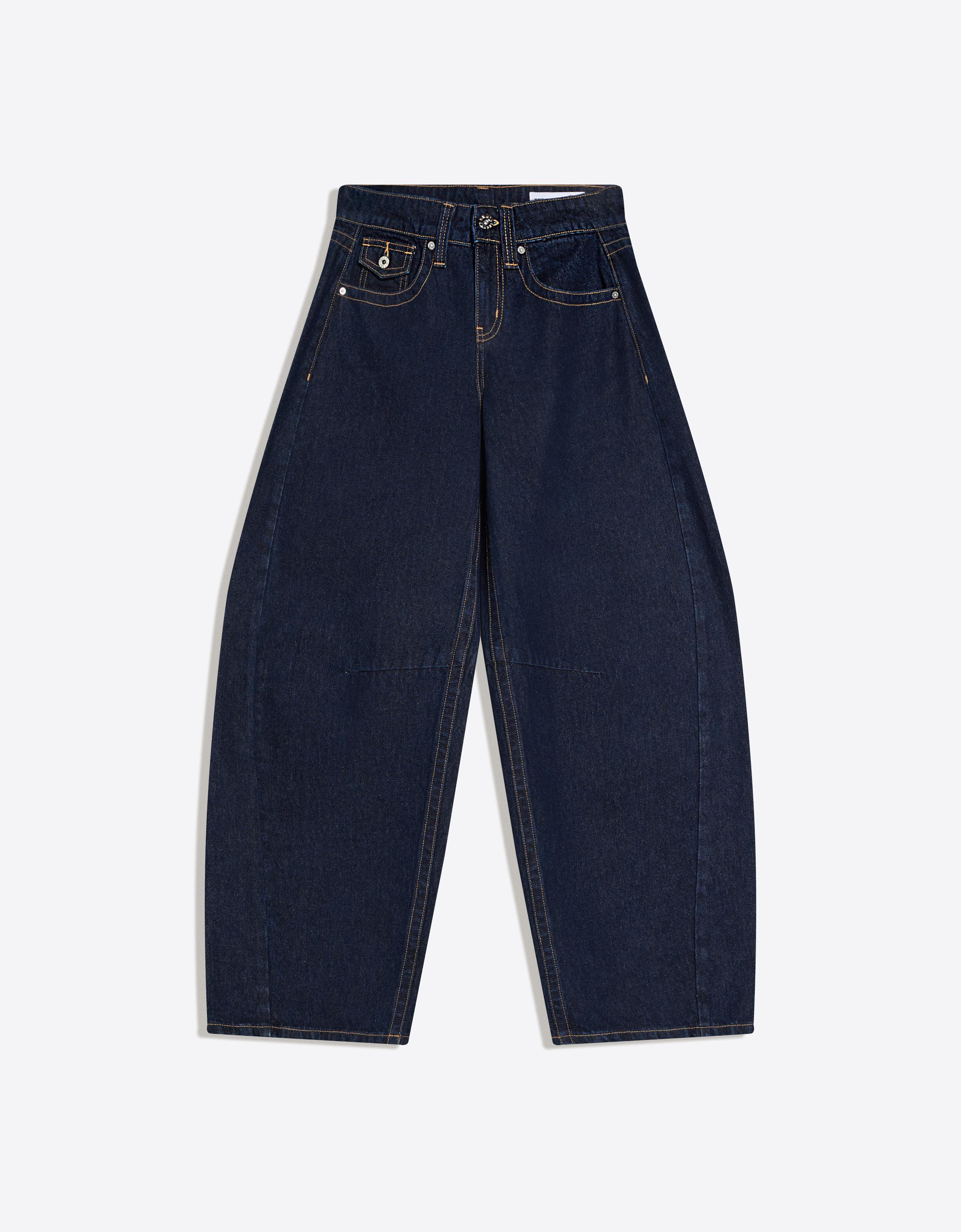 Slouchy düşük bel jean - Görsel 25