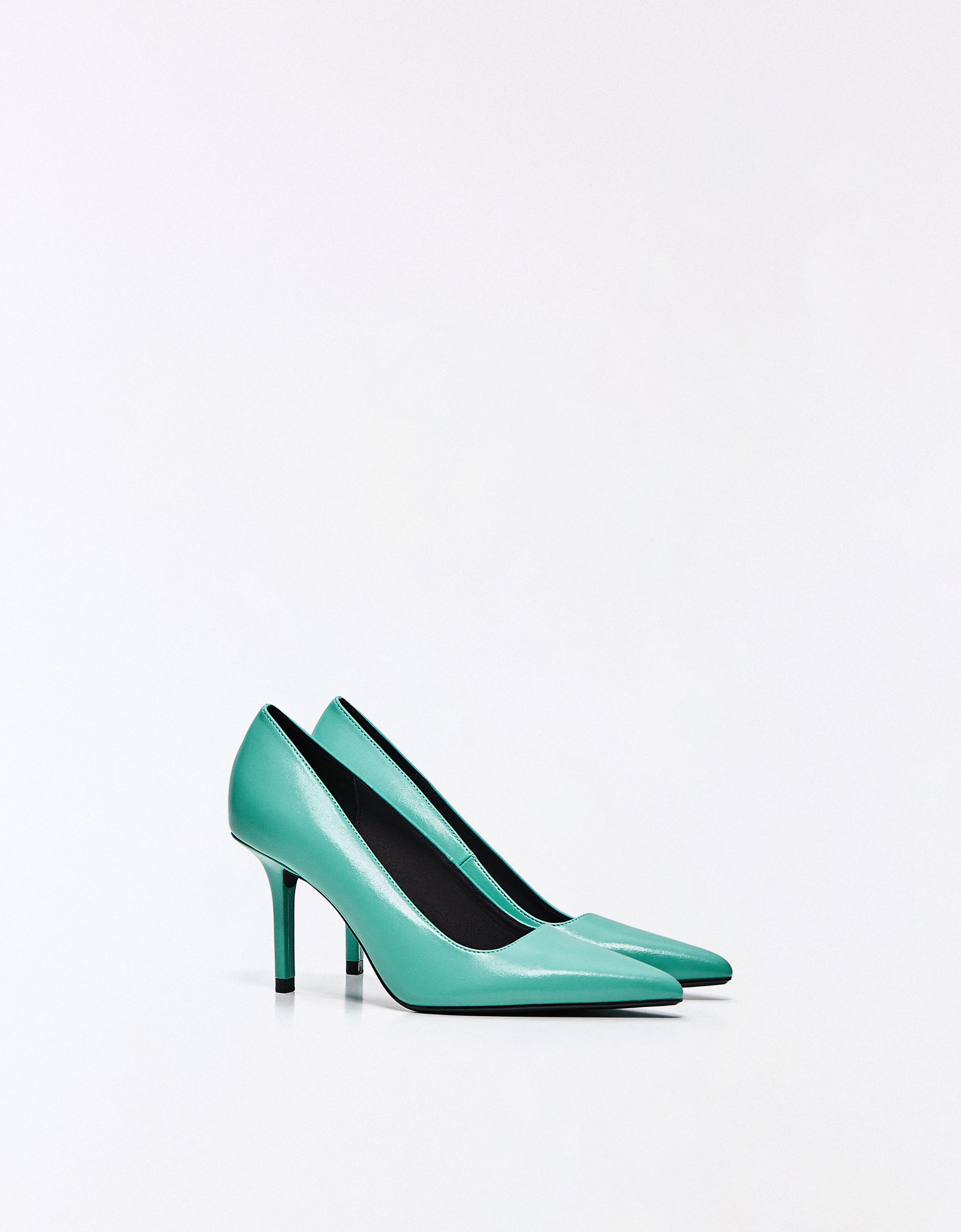 High-heel shoes — Turquoise