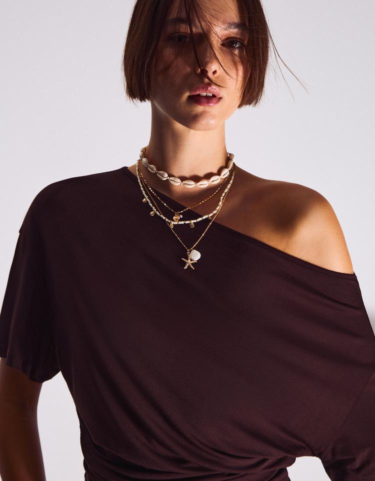 4’lü deniz temalı kolye seti