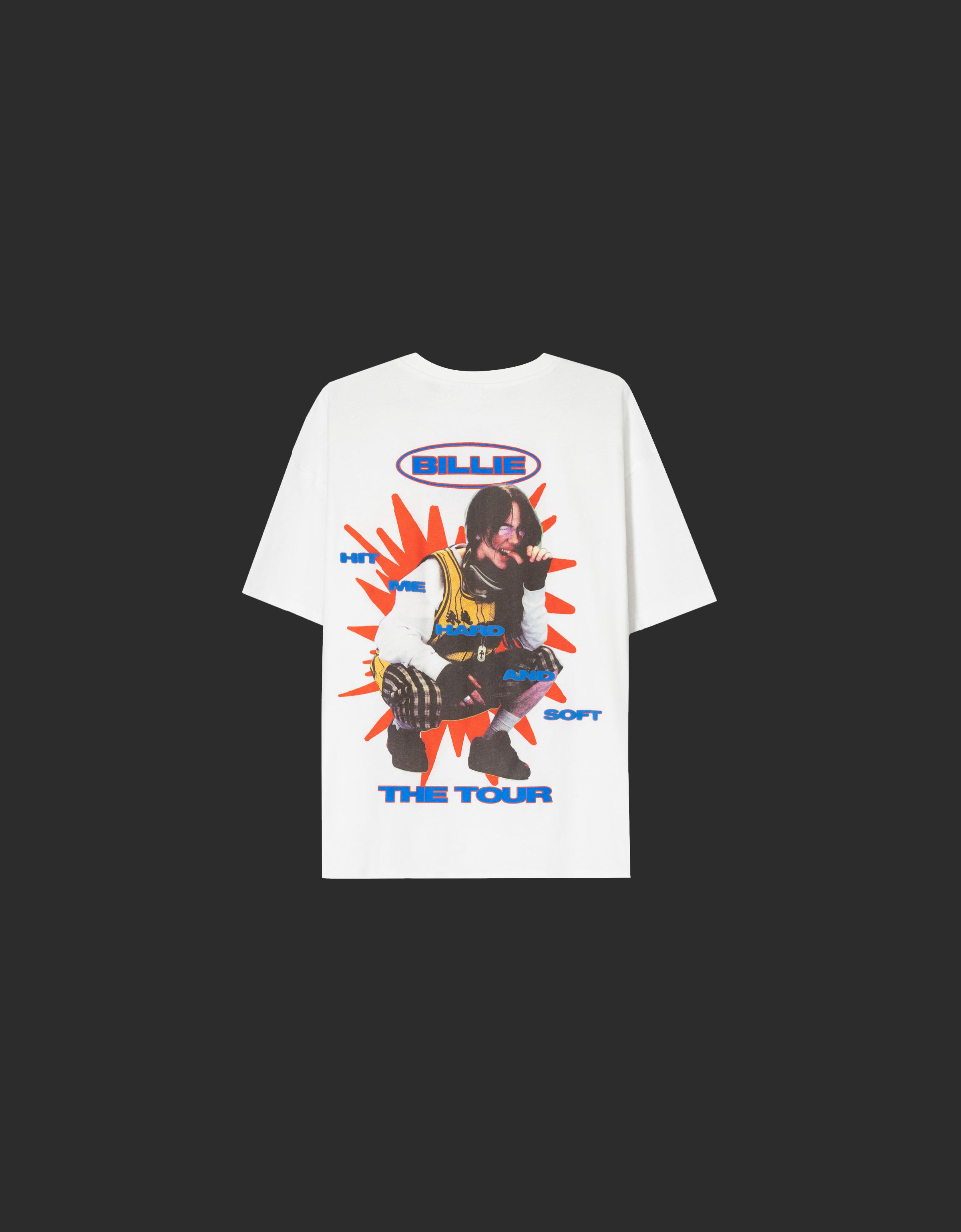 Bershka - 日本未販売❗️ Billie Eilish ツアーTシャツ Bershka 日本未販売 Billie Eilish ツアーTシャツ Bershka - メルカリ