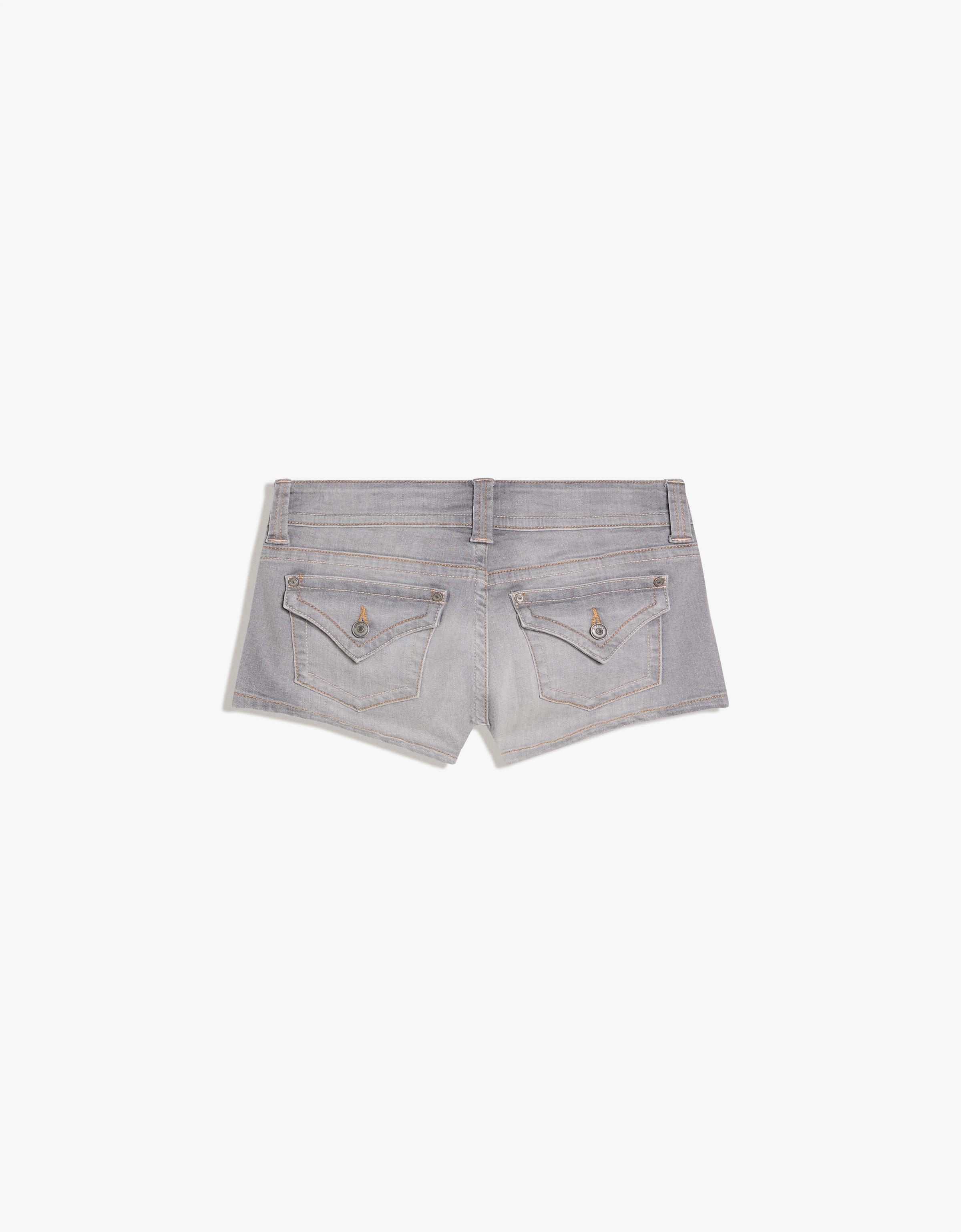 Denim mini shorts