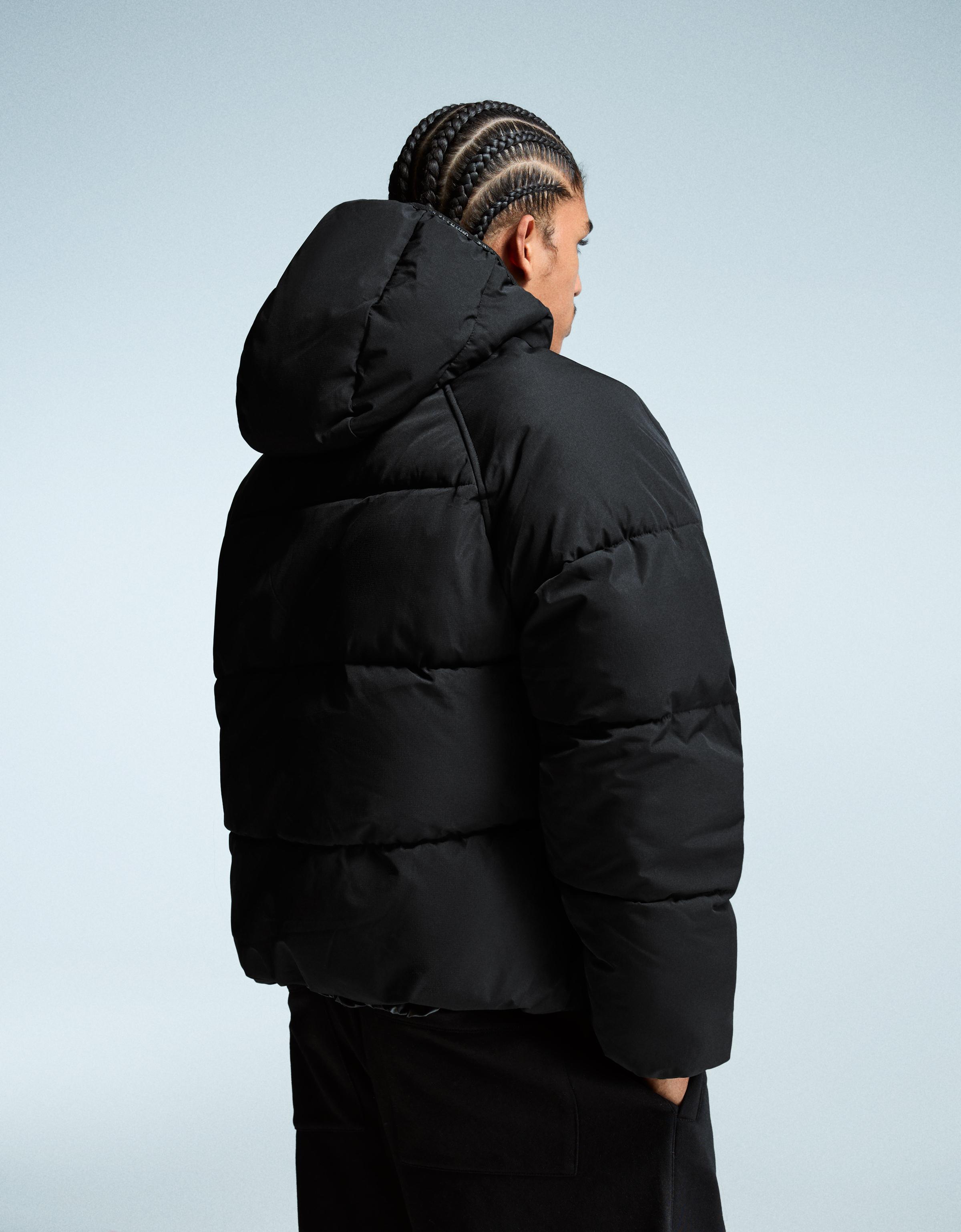 Hooded puffer jacket