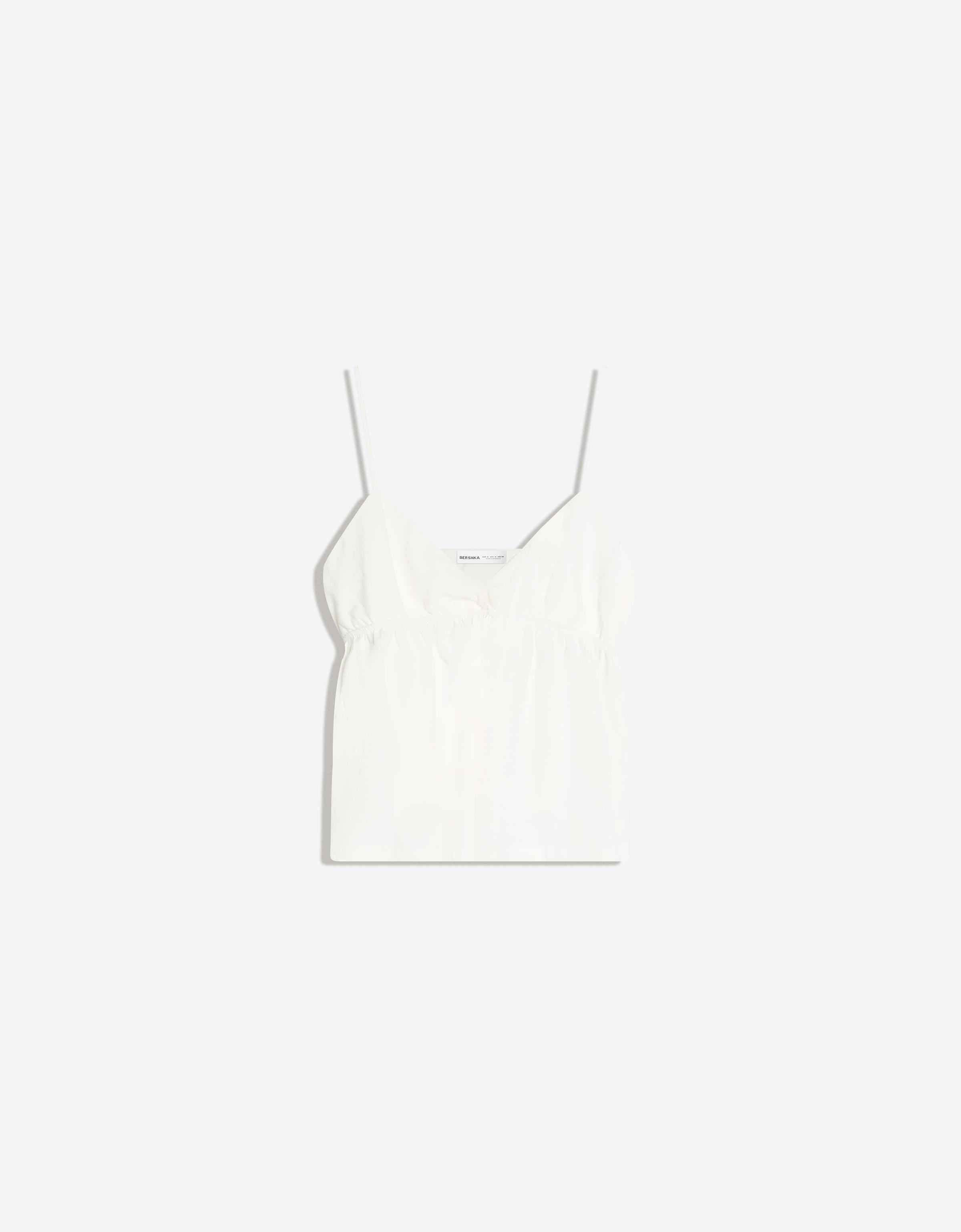 Bershka Peplum askılı top
