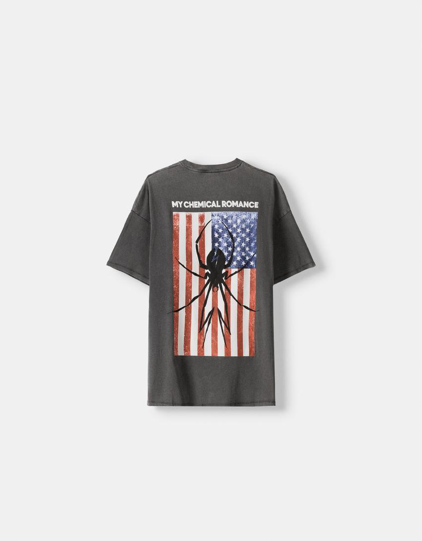 My Chemical Romance short sleeve T-shirt-Grey-5