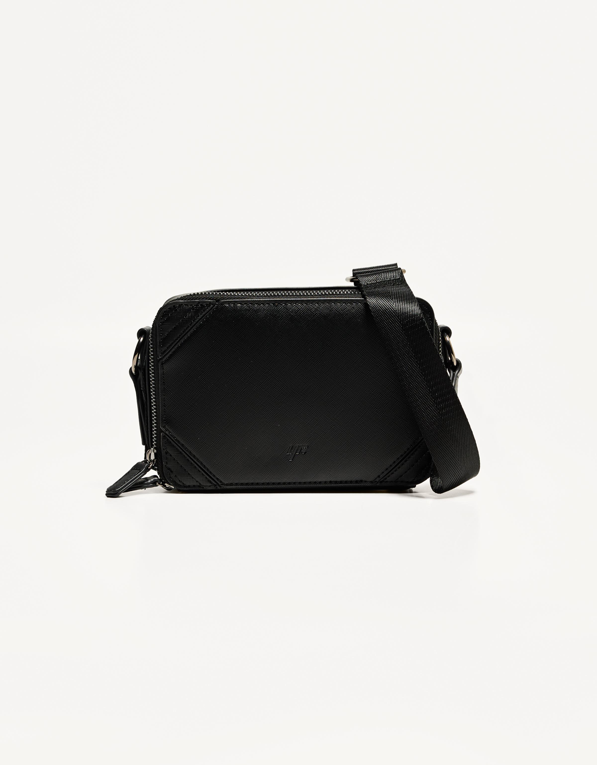 Bershka Crossbody-Tasche Herren Schwarz