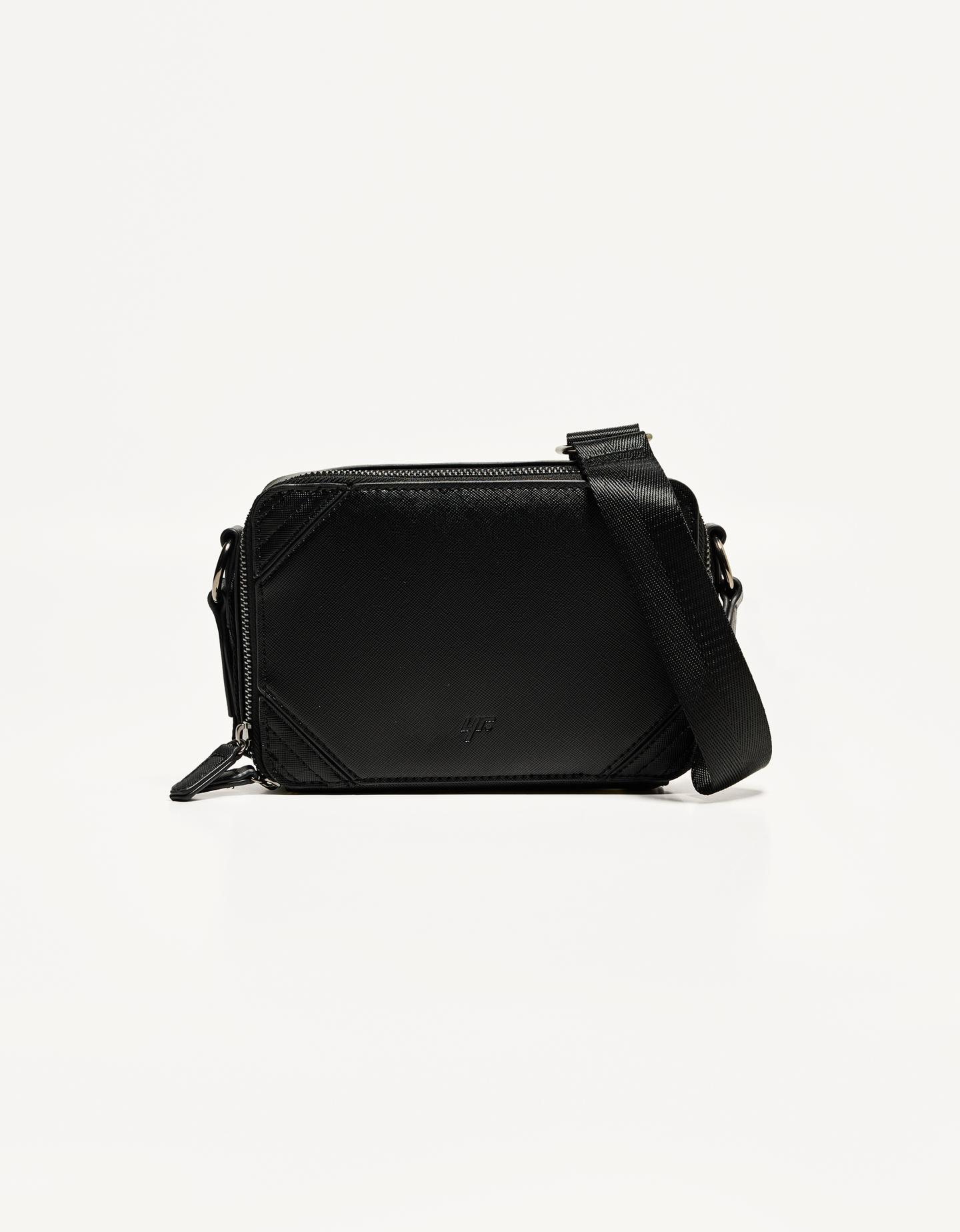 Bershka Bolso Crossbody Hombre Negro