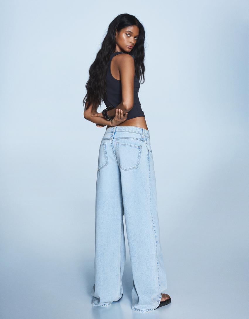 Wide-leg jeans-Urdin argia-1