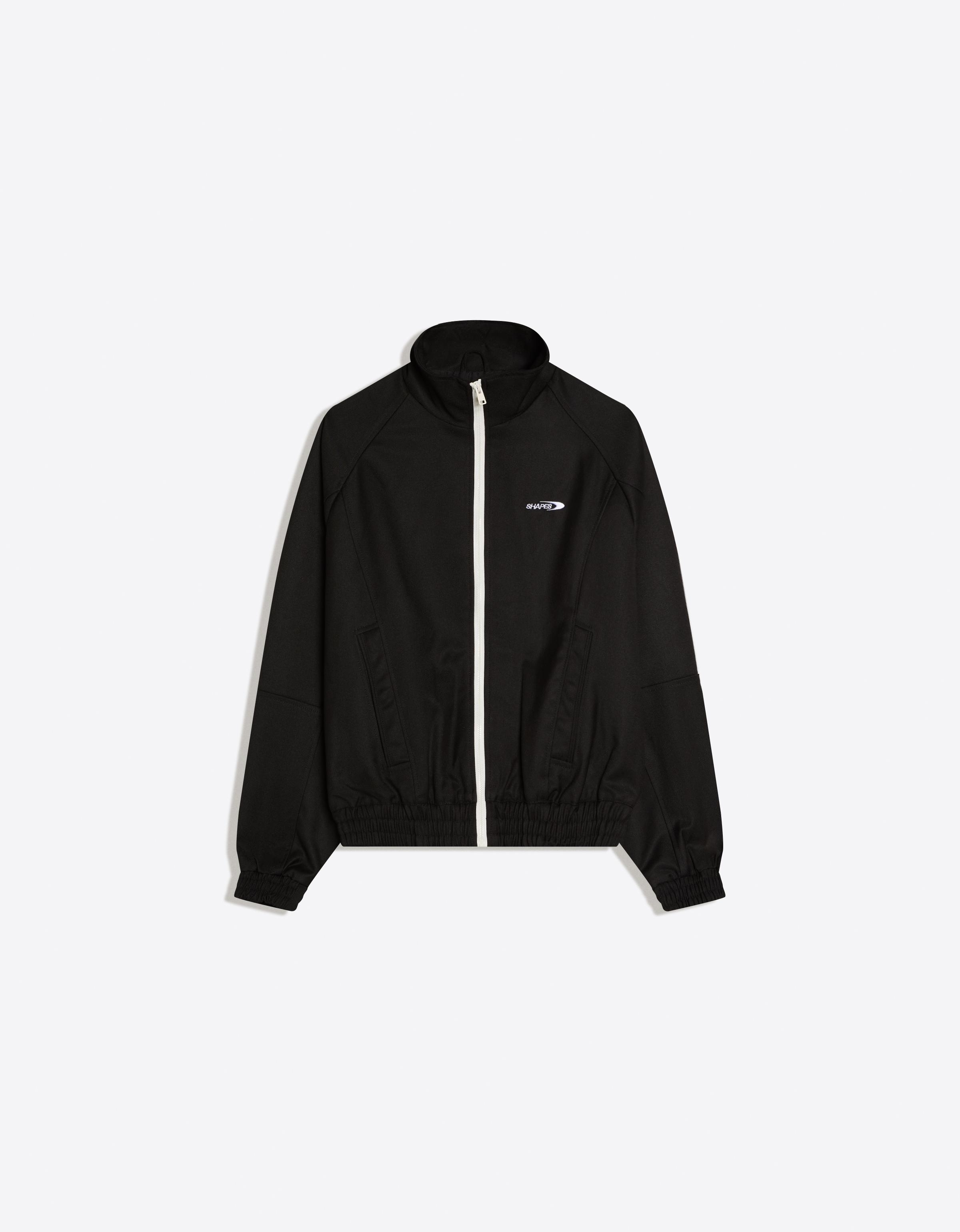 Printed zip-up jacket