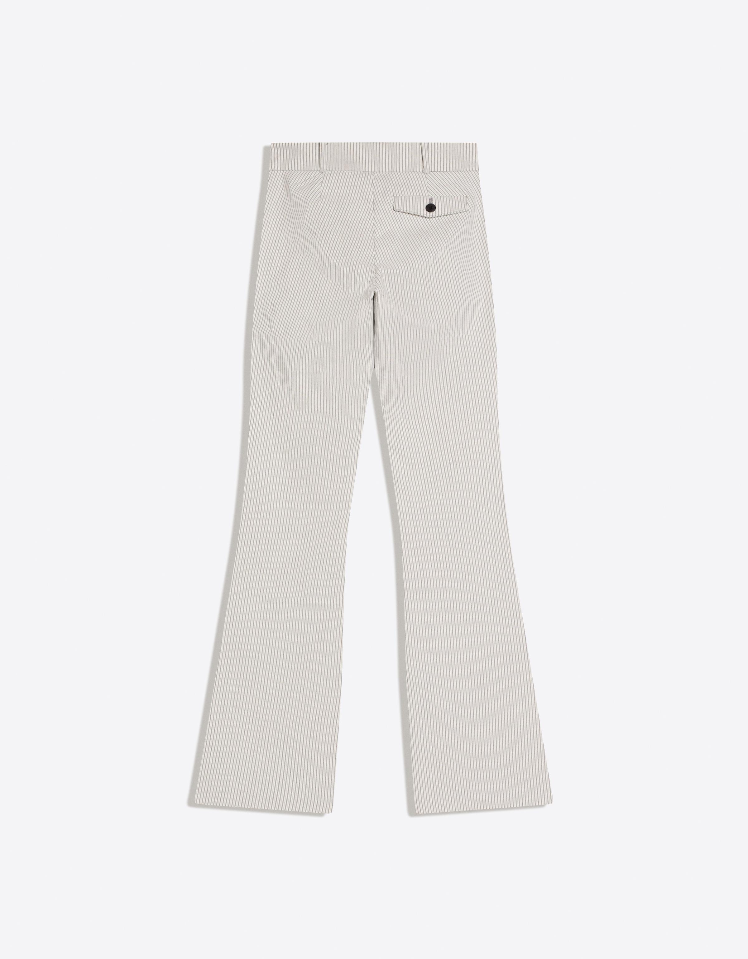 Bengaline flared trousers — Off white