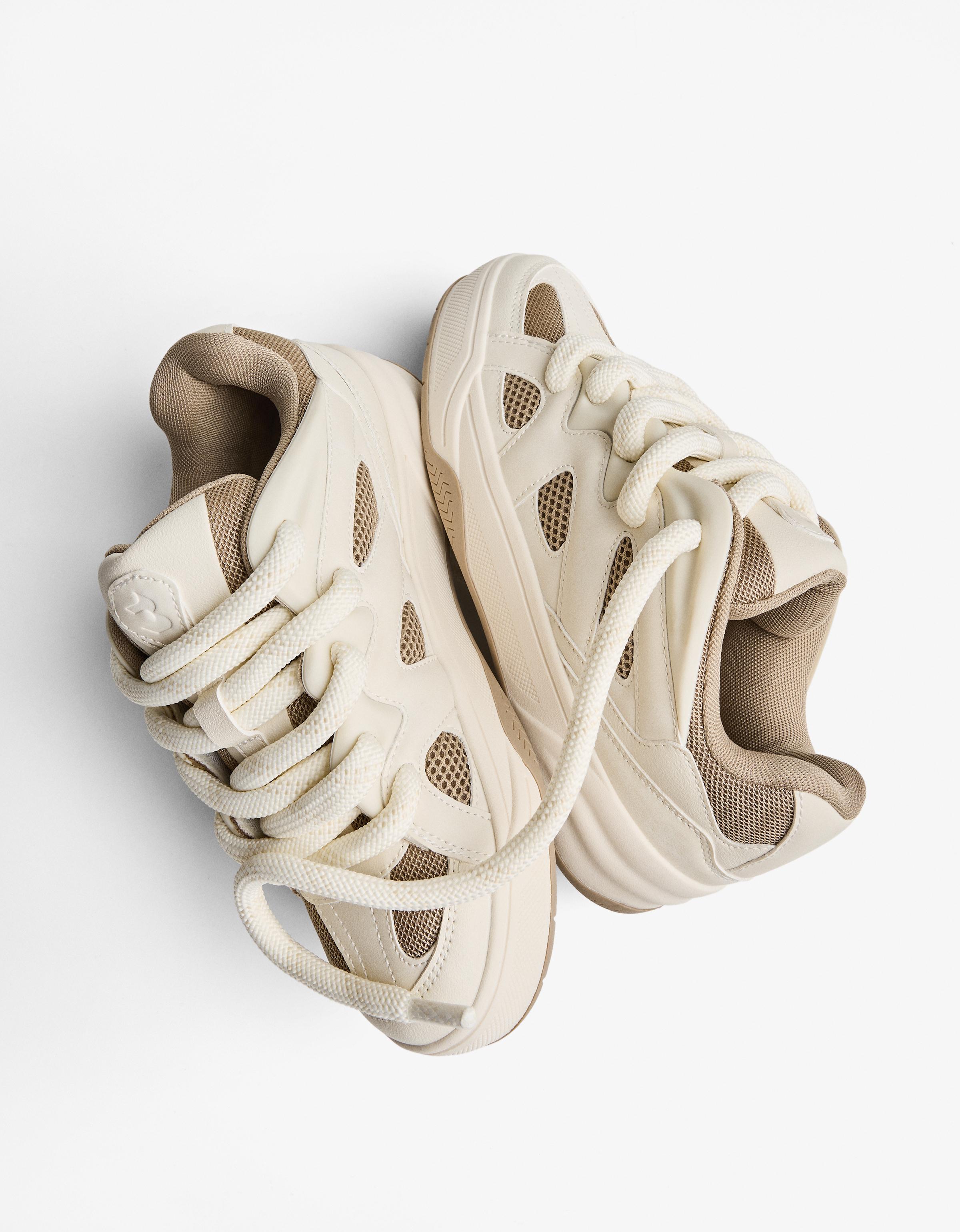 Chunky skate trainers — Multicolored