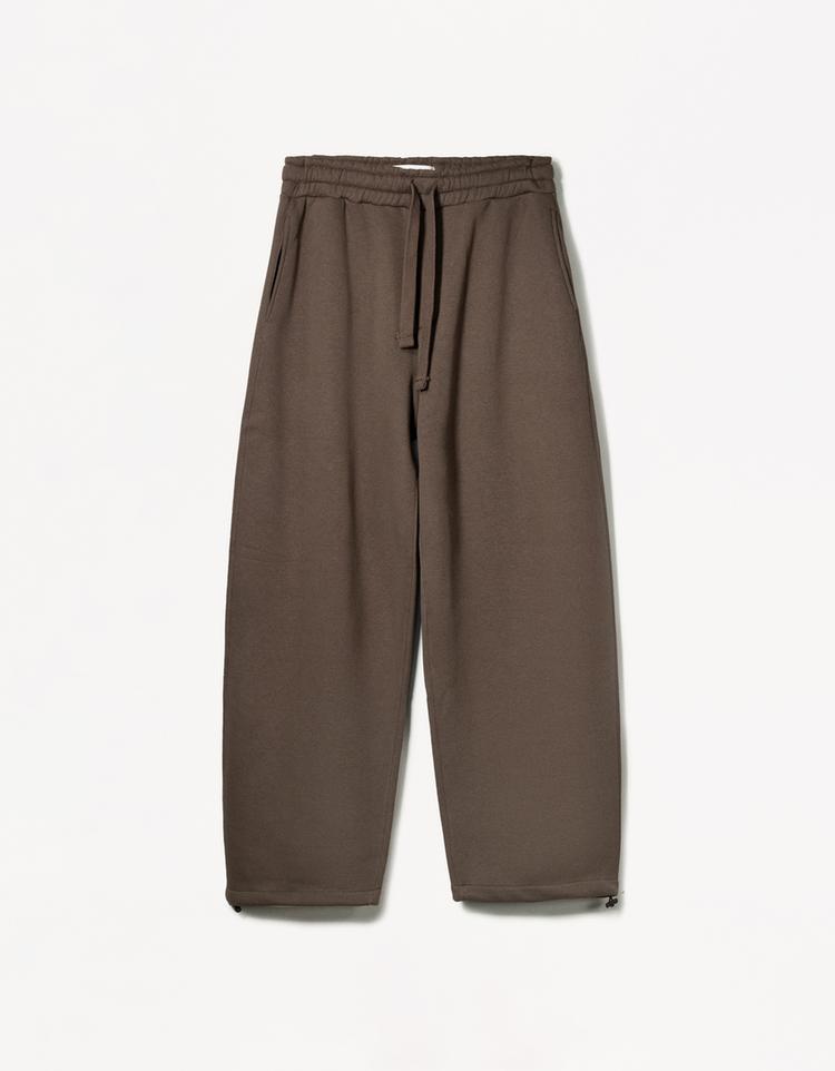 Plush balloon fit trousers