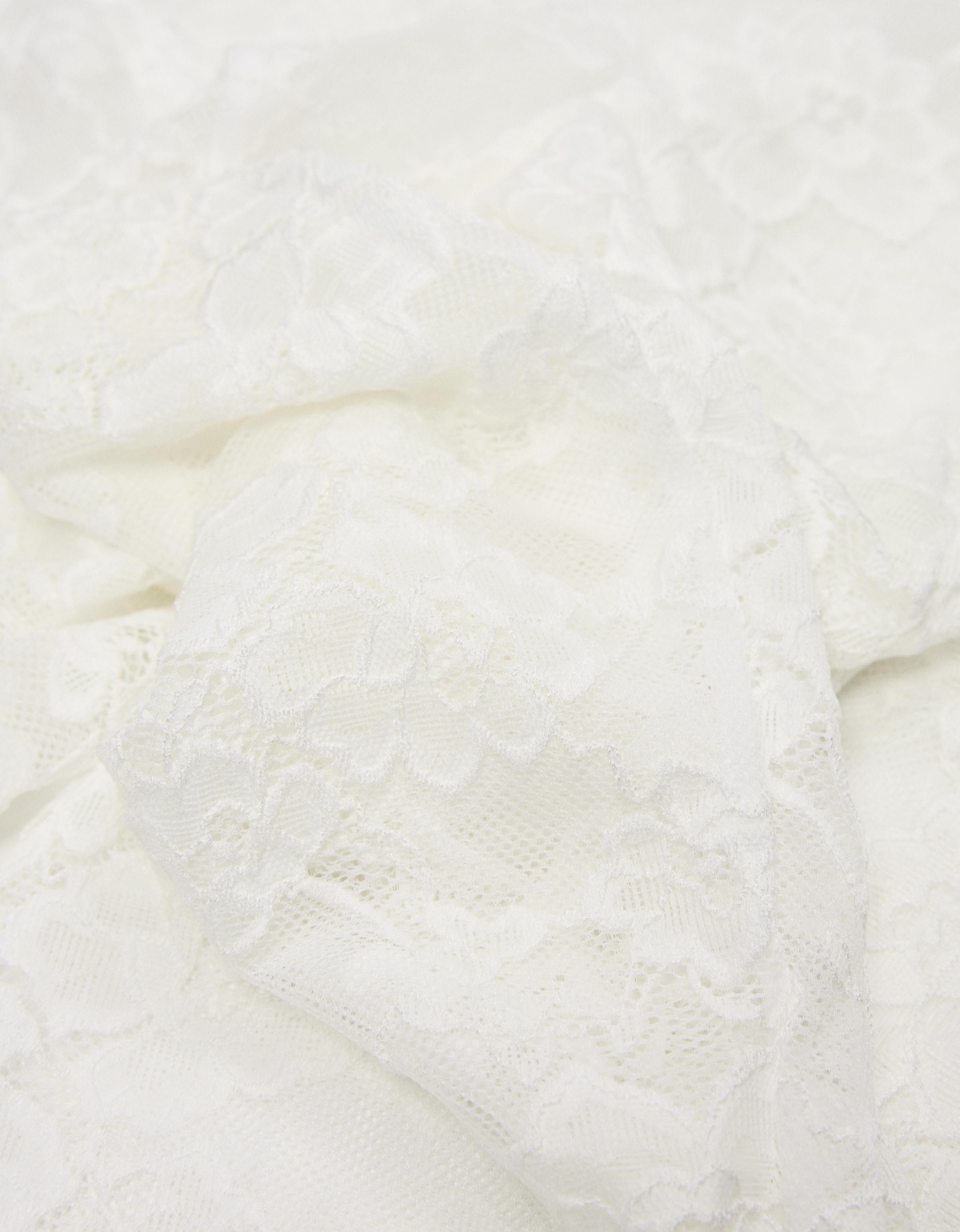 Dantelli kapri tayt - Görsel 5