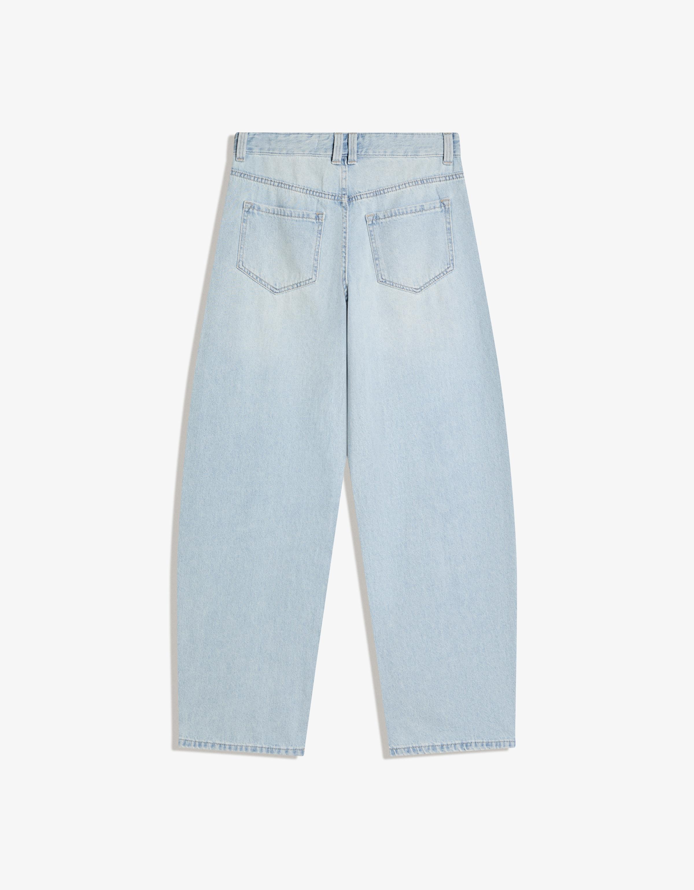 Düşük bel baggy barrel fit jean - Görsel 134