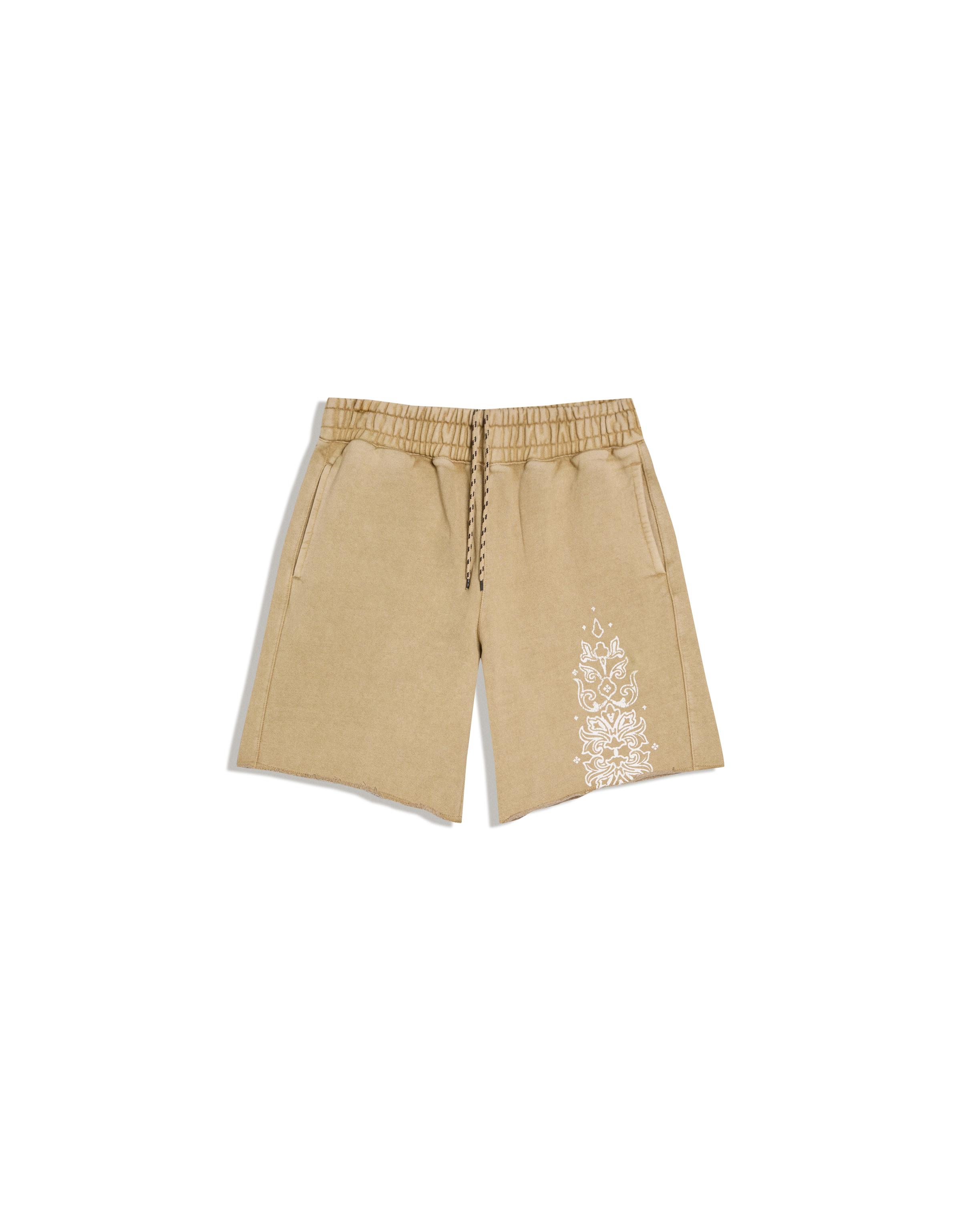 Faded Bermuda Shorts Aries X Bershka - Camel