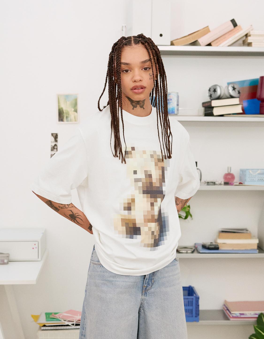 Short sleeve T-shirt with print