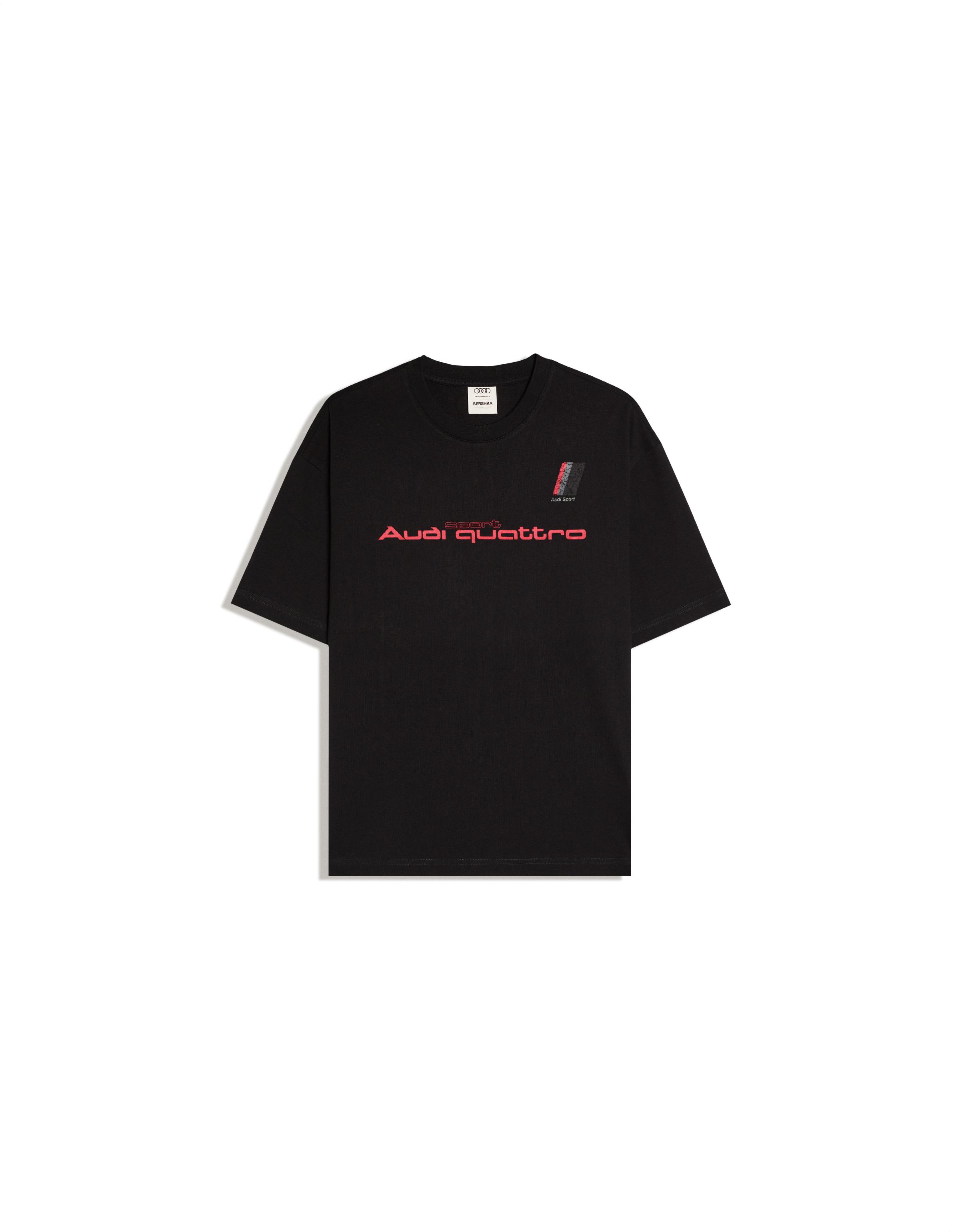 Relaxed fit T-shirt AUDI — Black