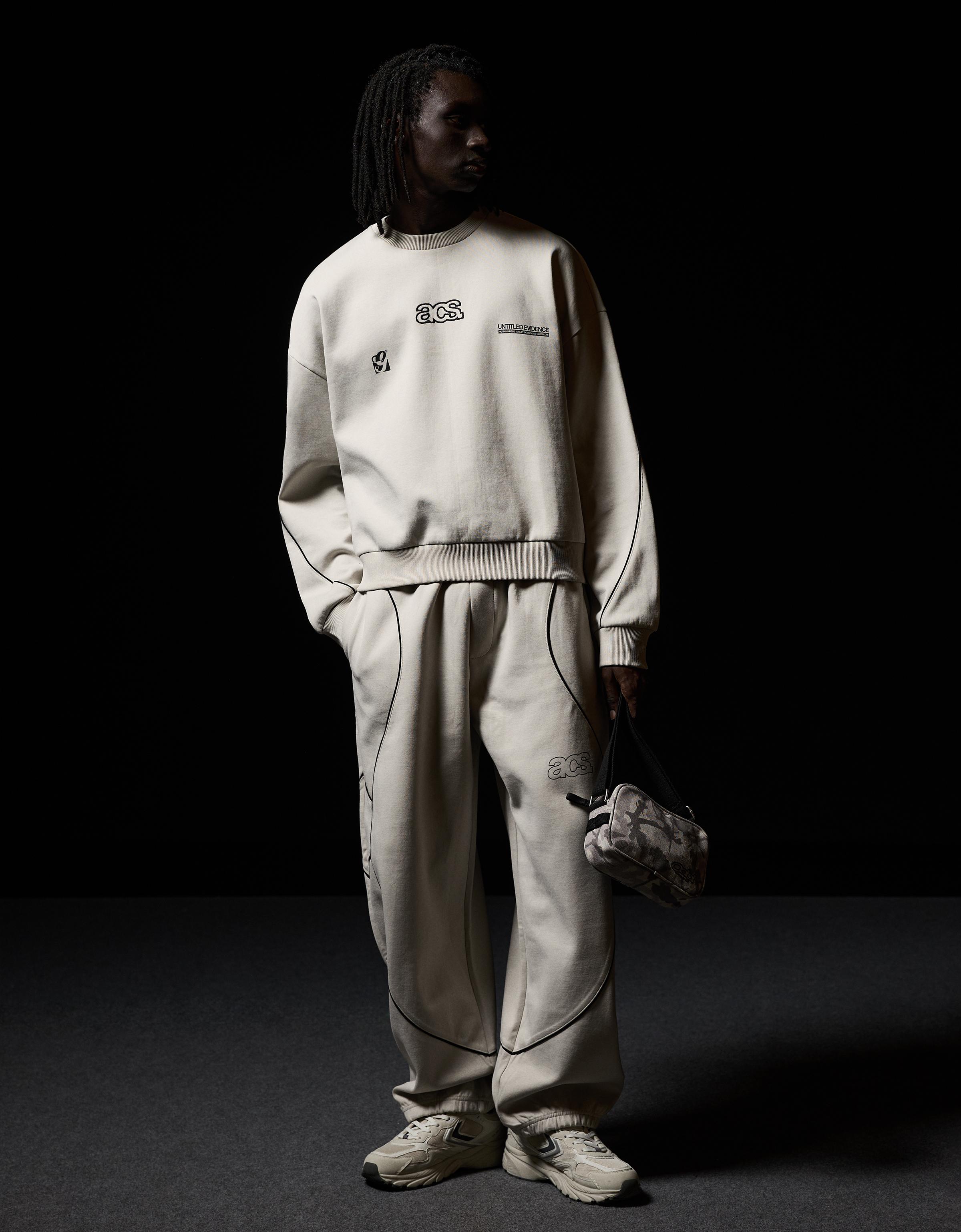 Boxy nakışlı sweatshirt - Görsel 14